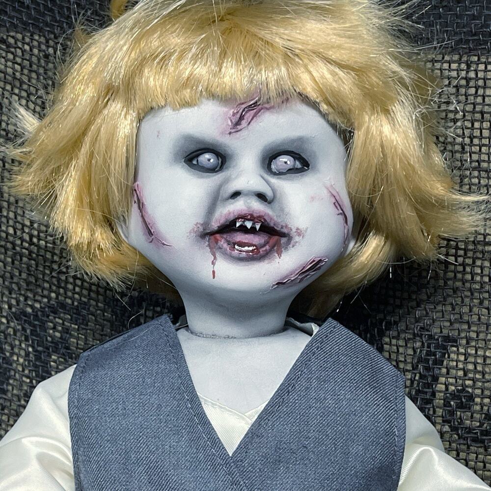OOAK Creepy Odd 15” Zombie Gore Scary Slasher Halloween Horror Art Artist Doll